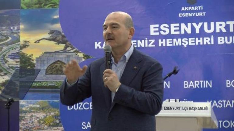 Bakan Soylu Esenyurt-Karadeniz Buluşmasına katıldı
