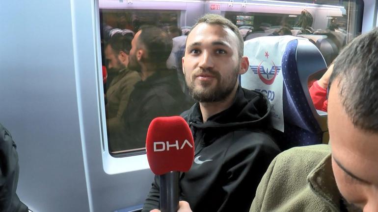 AFAD gönüllüleri YHT ile deprem bölgesine yola çıktı