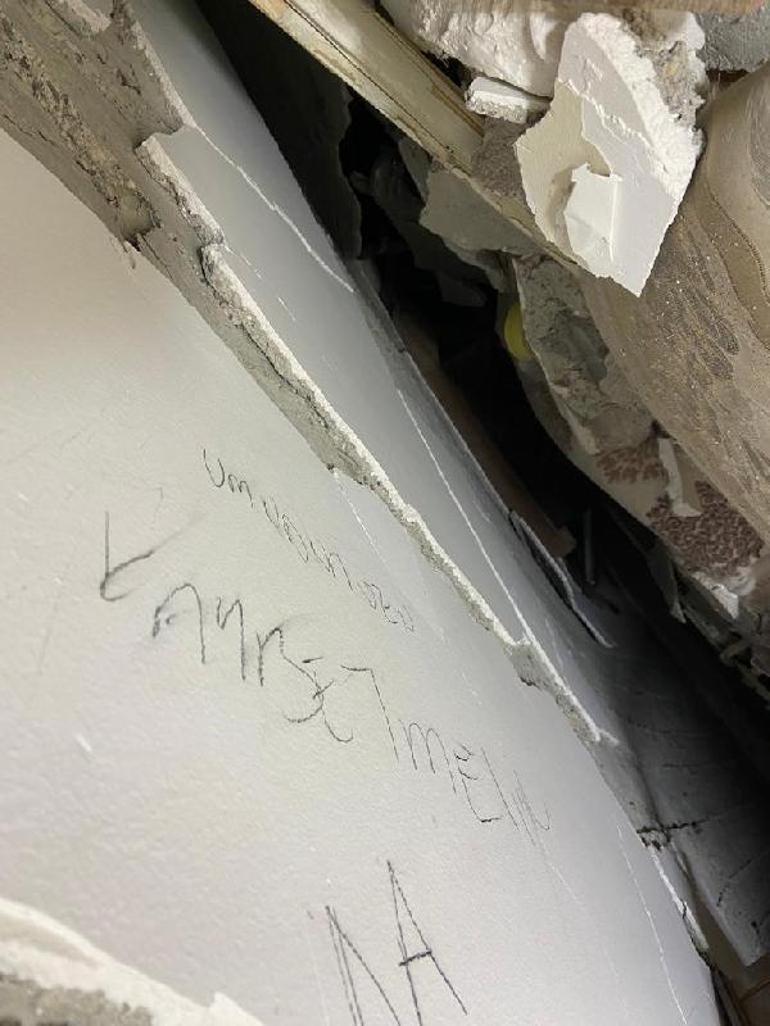 Umudunuzu kaybetmeyin yazdığı enkazdan 64üncü saatte kurtarıldı