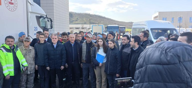 Bakan Çavuşoğlu, Azerbaycan Dışişleri Bakanı Bayramov ile açıklamalarda bulundu