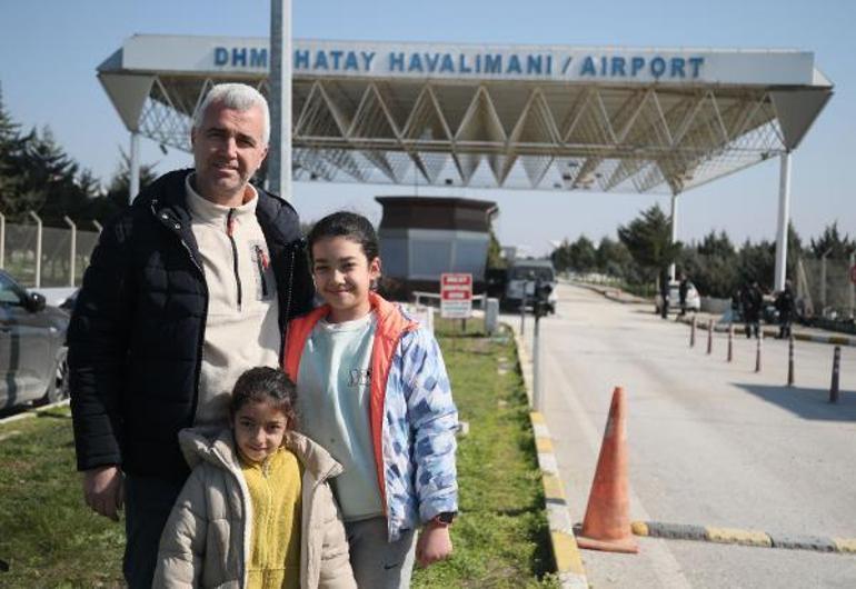 Depremin hasar verdiği Hatay Havalimanında onarım tamamlandı