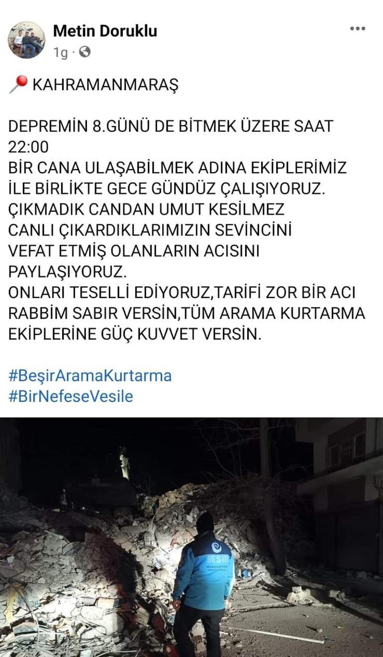 Hayat kurtarmaya gittiği deprem bölgesinde kalp krizinden hayatını kaybetti