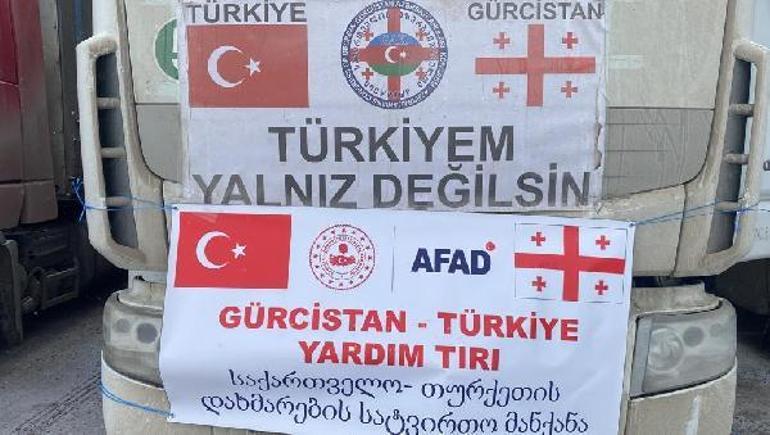 Karapapak Türklerinden deprem bölgesine 3 TIR yardım