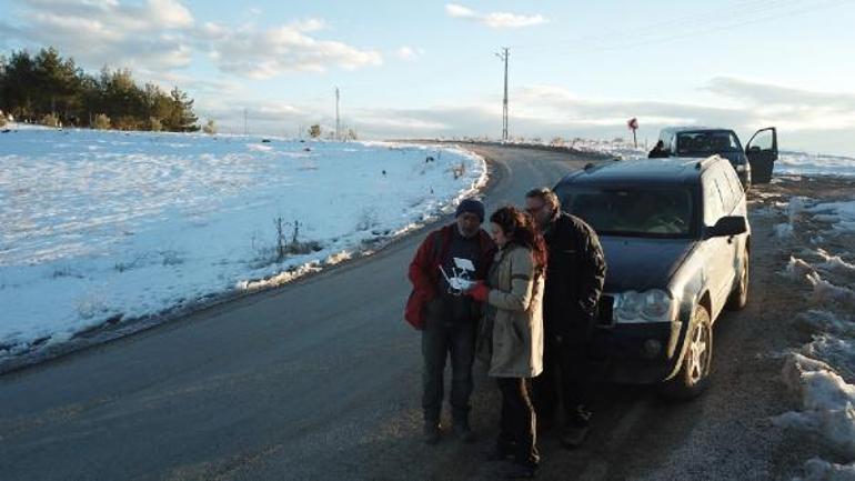 Deprem bilimciler faylarda inceleme yapıyor; Fay havadan görüntülendi