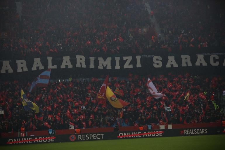 Trabzonspor - Basel maçında tüm Türkiye tek yürek