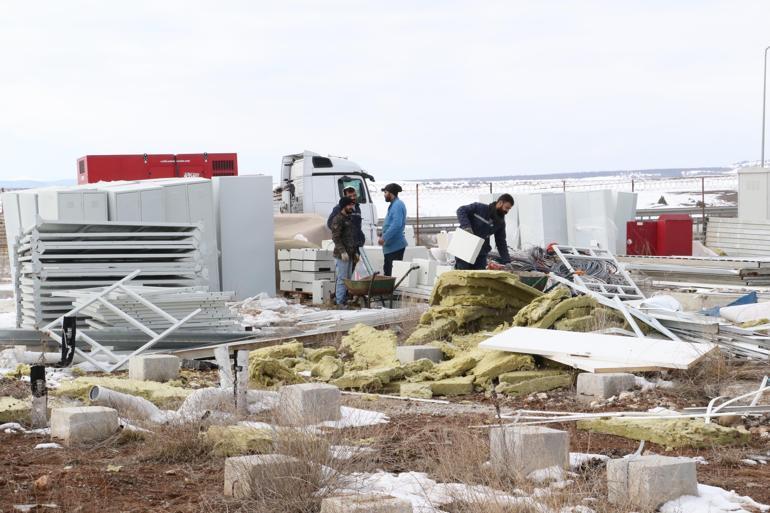 Eskişehir’den depremin yıktığı Kahramanmaraş’a bin kişilik prefabrik ev