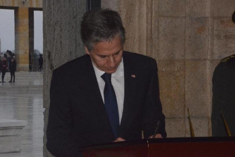 ABD Dışişleri Bakanı Blinken, Anıtkabiri ziyaret etti