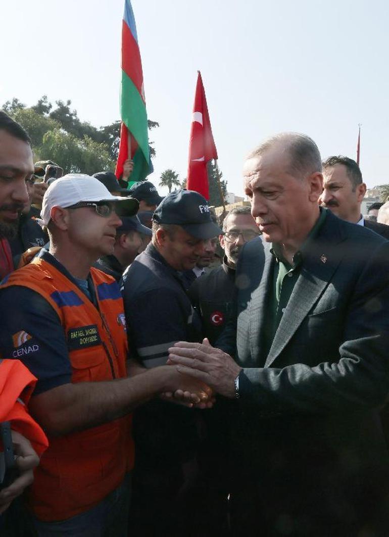 Cumhurbaşkanı Erdoğan ve Bahçeli Hatayda