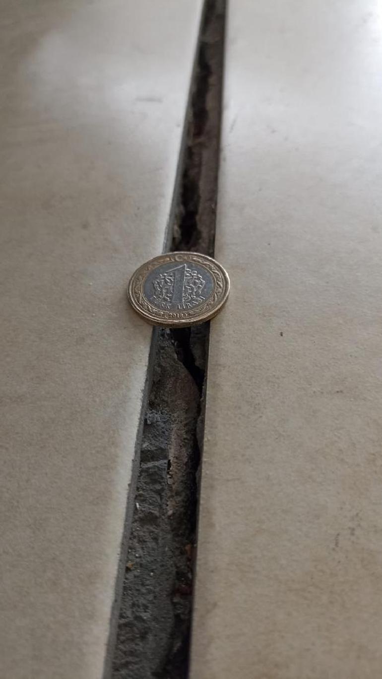 Samsun 19 Mayıs Stadyumundaki çatlaklar dikkat çekti