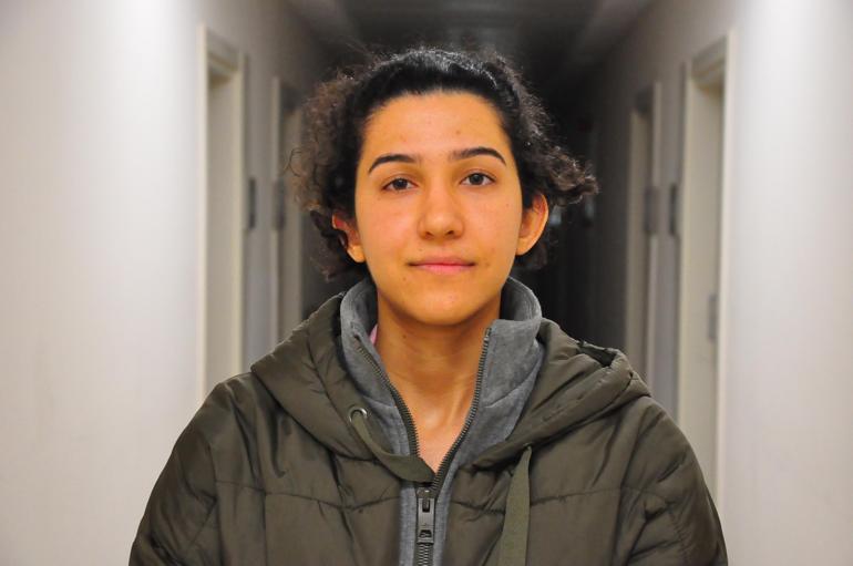 Üniversiteli Bilgesu, kaldığı yurda depremzede olarak yerleşti