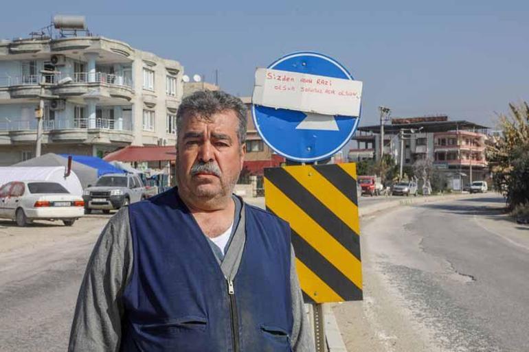 Hataya yardıma gelip, ayrılanlar için Yolunuz açık olsun notu