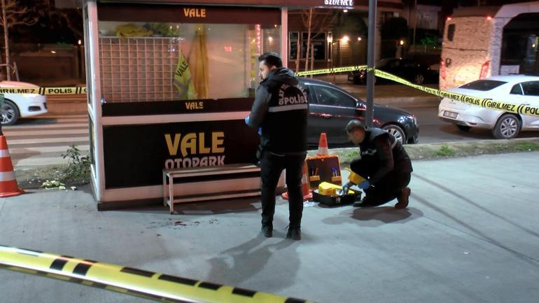 Beylikdüzünde kafe çıkışı silahlı saldırı kamerada