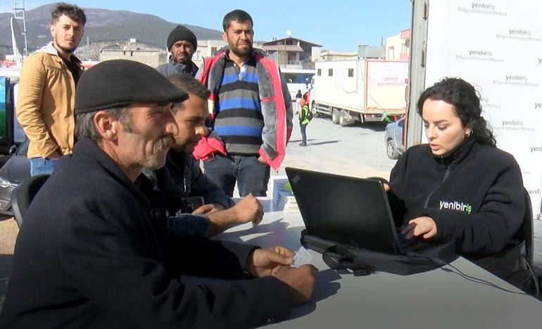 Yenibiris afet bölgelerinde istihdam için seferberlik başlattı