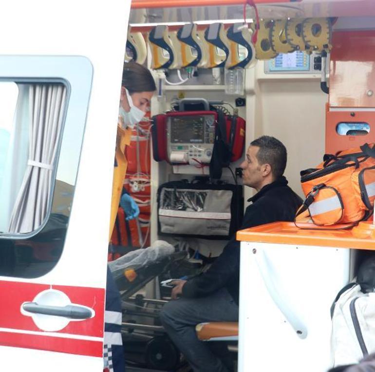 Depremzedelerin de kaldığı otelde çıkan yangın, kısa sürede söndürüldü