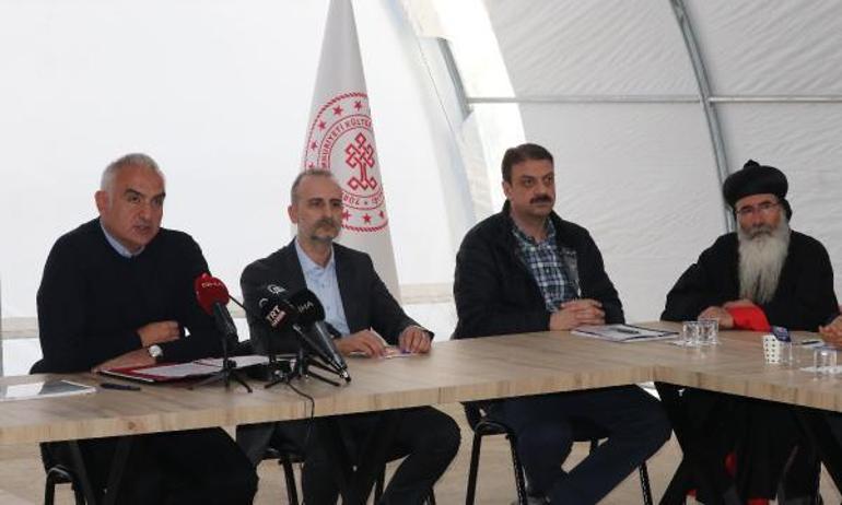 Bakan Ersoy: Eserlerin geleceğe taşınması için gerekli çalışmaları yapacağız