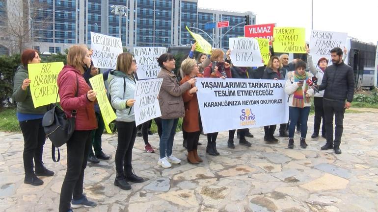 6 yaşında evlendirme davası; adliye önünde destek ve protesto