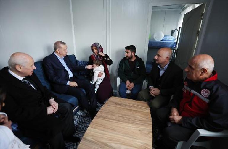 Cumhurbaşkanı Erdoğan ve Bahçeli, Adıyamanda