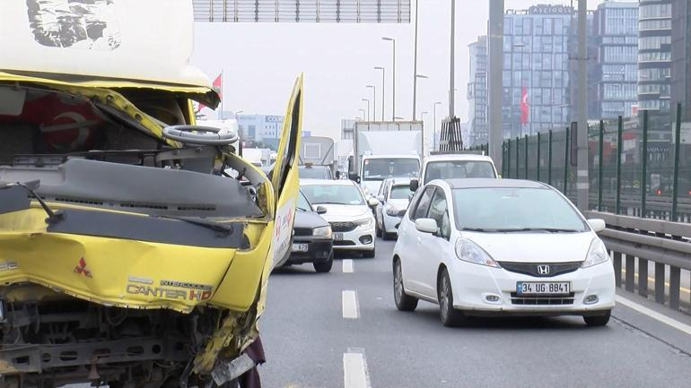 Bahçelievlerde kaza yapan kamyonetin sürücüsü: Buradan nasıl kurtuldum bilmiyorum