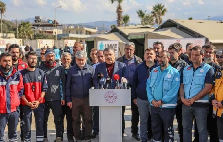 Bakan Koca: Antakya’daki özel hastaneyle ilgili iddialara ilişkin soruşturma başlattık