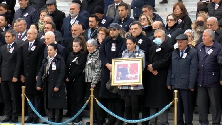 Eski bakan Tanır için TBMMde cenaze töreni