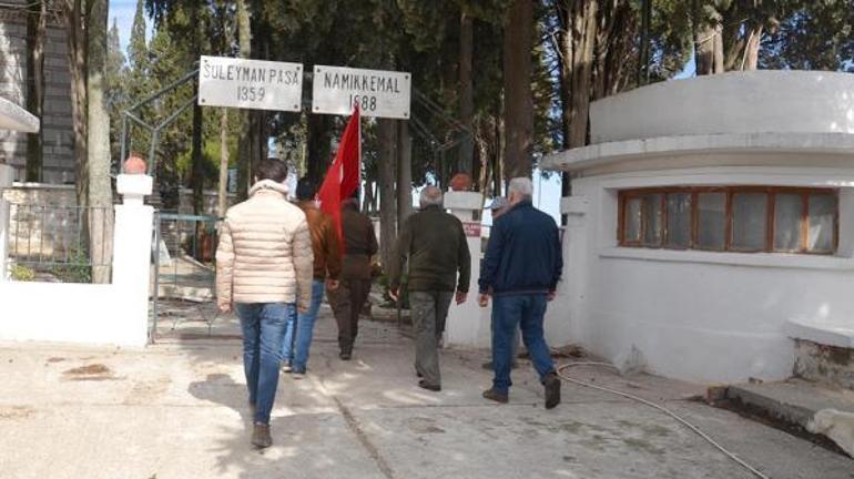 Çanakkaleye yürüyen gazi torunu Geliboluda