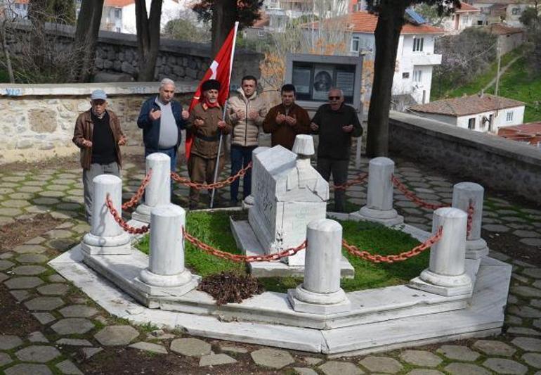 Çanakkaleye yürüyen gazi torunu Geliboluda