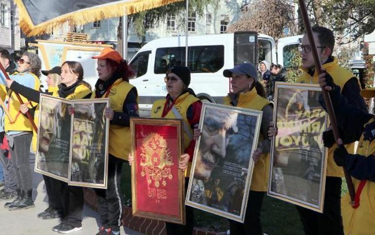 Tekirdağdan Çanakkaleye 57nci Alay Vefa Yürüyüşü başladı