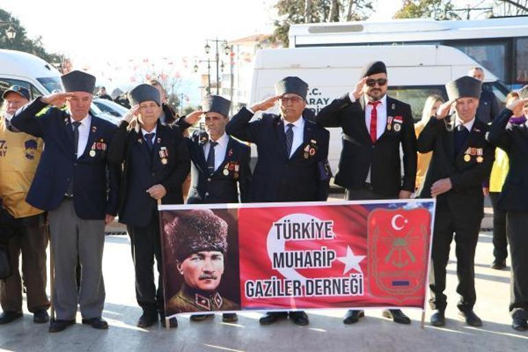 Tekirdağdan Çanakkaleye 57nci Alay Vefa Yürüyüşü başladı