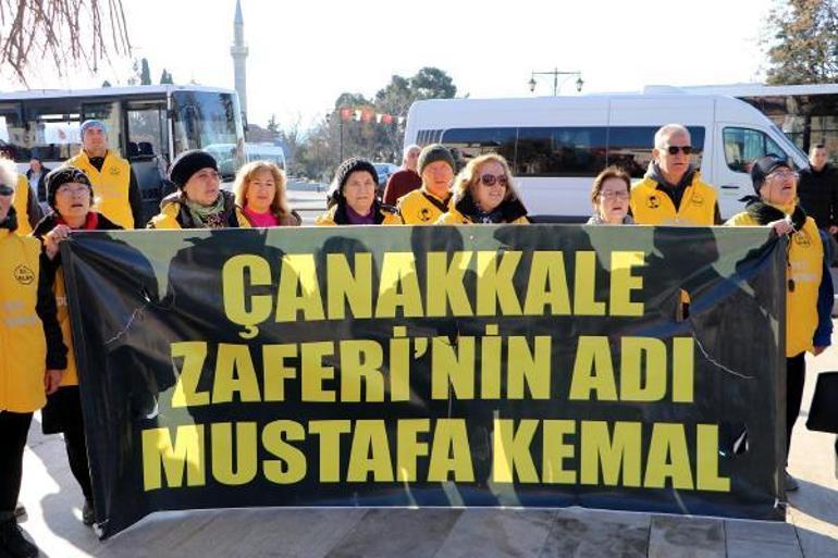 Tekirdağdan Çanakkaleye 57nci Alay Vefa Yürüyüşü başladı