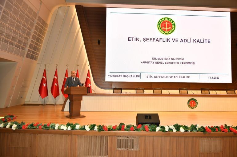 Yargıtay Başkanı Akarca, hakim ve savcı adaylarına yönelik seminere katıldı