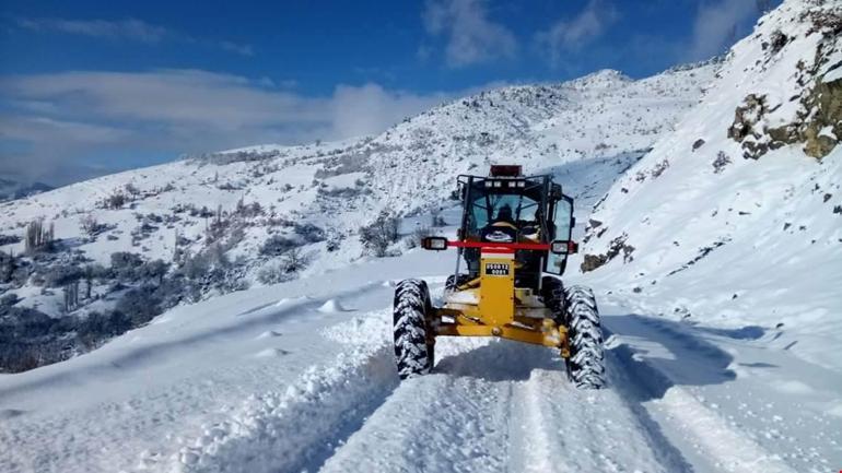 Amasya’da 57 köy yolu ulaşıma kapandı