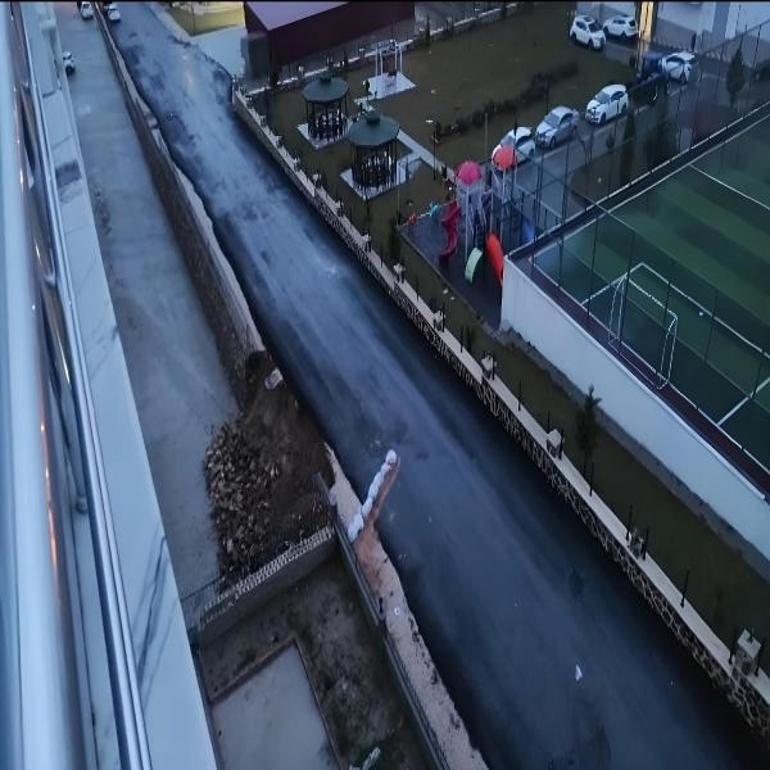 Elazığda yağış sonrası istinat duvarı çöktü