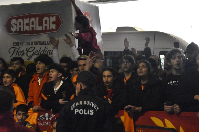 Galatasaray kafilesi, Konyada