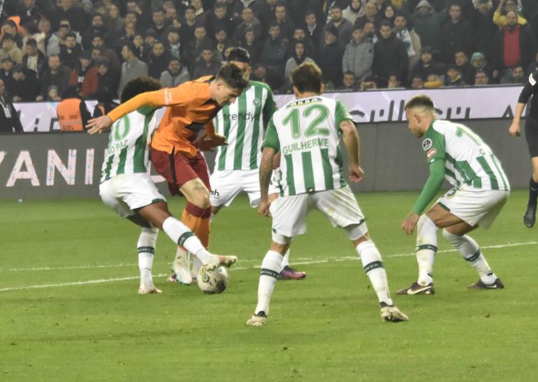 Konyaspor - Galatasaray: 2-1