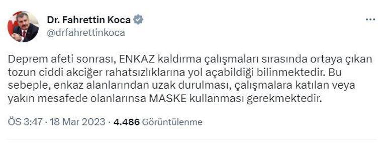 Bakan Koca: Şanlıurfaya şebeke suyu verilmeye başlandı