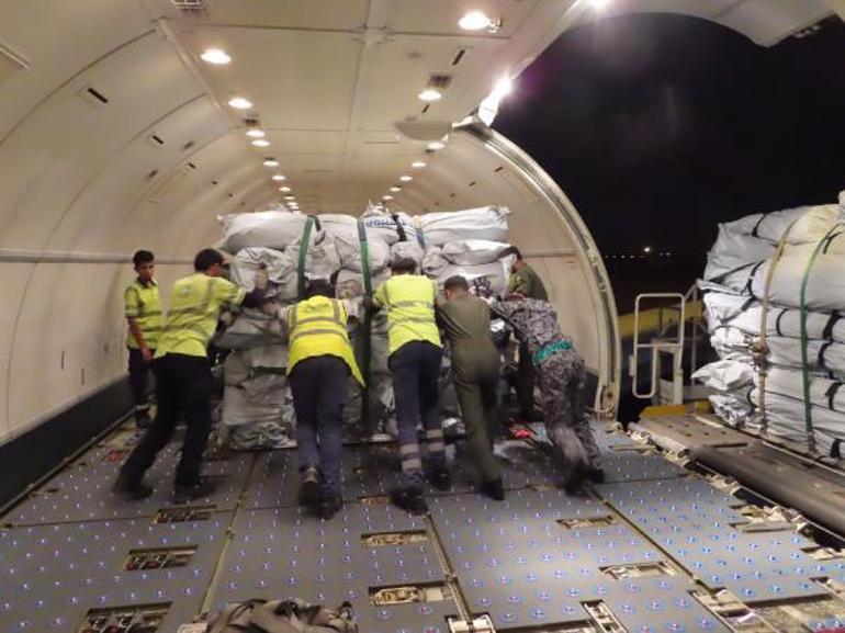 NATO koordinasyonuyla Japonya’dan çadır yardımı