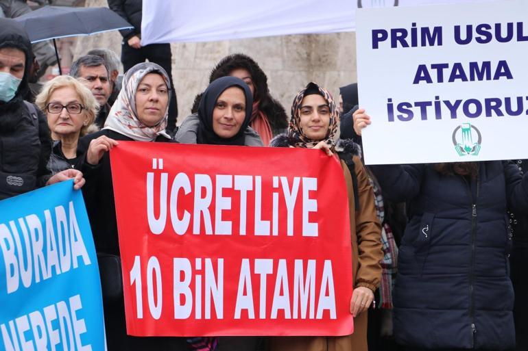 Ücretli öğretmenlerden kadro talebi: Deprem bölgesinde çalışmaya hazırız