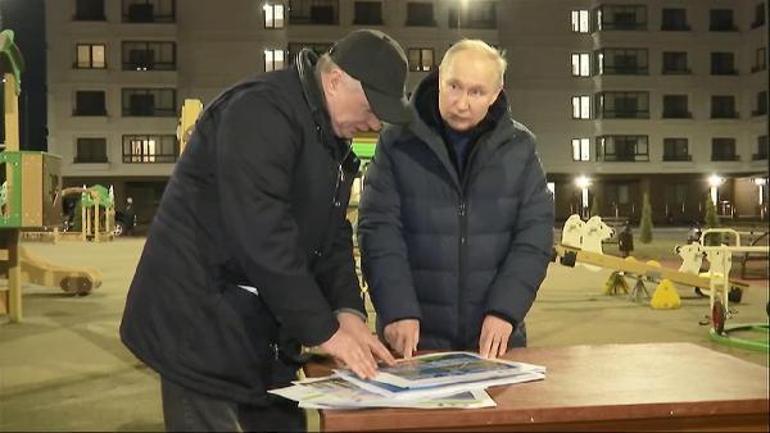 Rusya Devlet Başkanı Putin, Mariupol’da