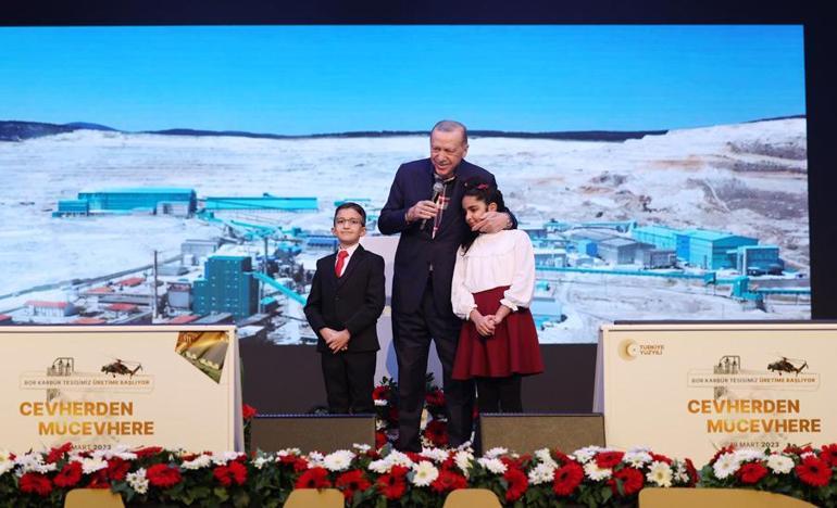 Cumhurbaşkanı Erdoğan: Bor Karbür Üretim Tesisi, dünyanın sayılı işletmelerinden biri olacak