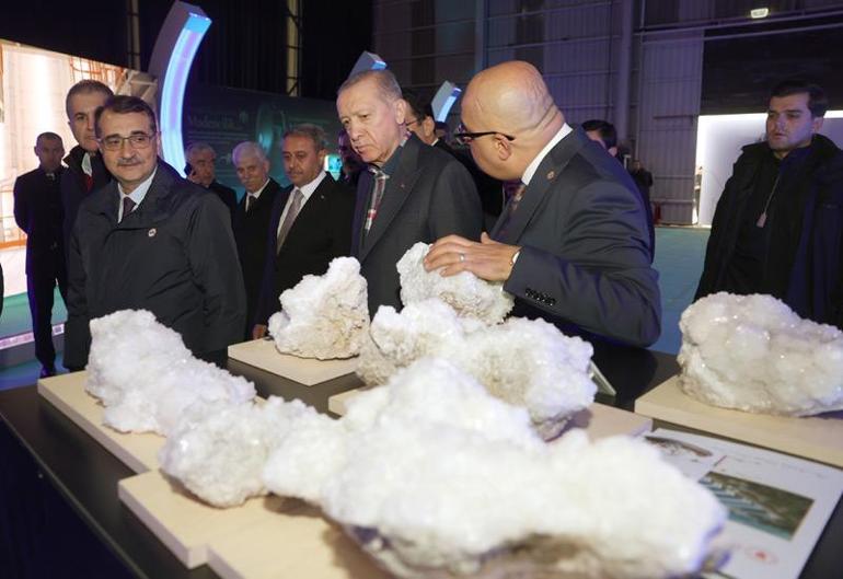 Cumhurbaşkanı Erdoğan: Bor Karbür Üretim Tesisi, dünyanın sayılı işletmelerinden biri olacak