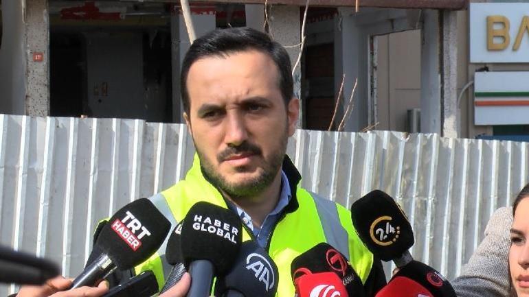 Sosyal medyada çok konuşulan Bağcılar’daki binanın yıkımına başlandı
