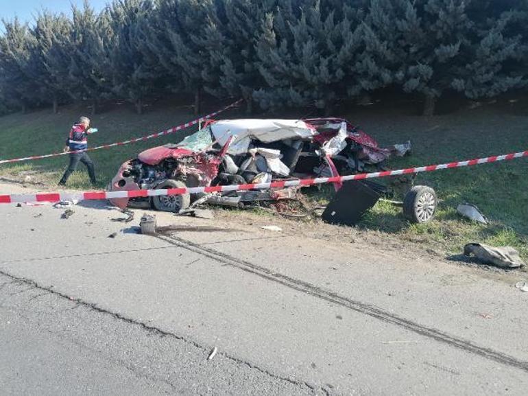 TEM Silivride kaza: 6 ölü, 3 yaralı