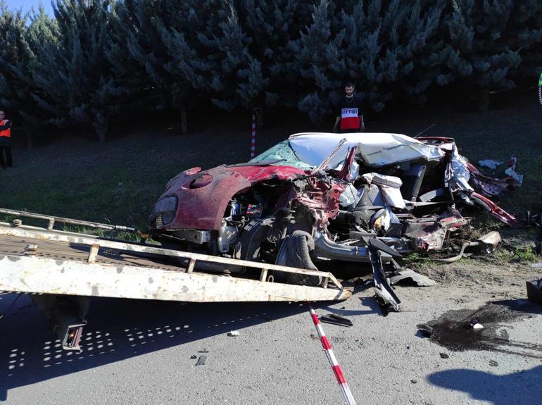 TEM Silivride kaza: 6 ölü, 3 yaralı