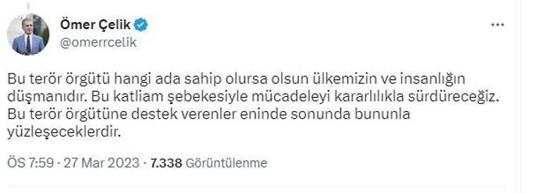Çelik: PKK/YPG mensuplarının Fransa Senatosunda ağırlanması Fransa adına utanç vericidir