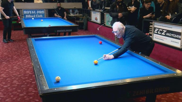 Dünya bilardo efsanesi Raymond Ceulemans, Tümer Metin ile karşılaştı