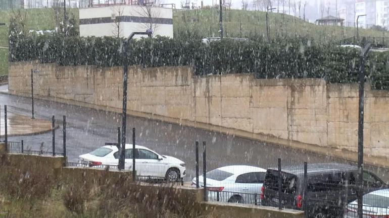 İstanbulda kar yağışı