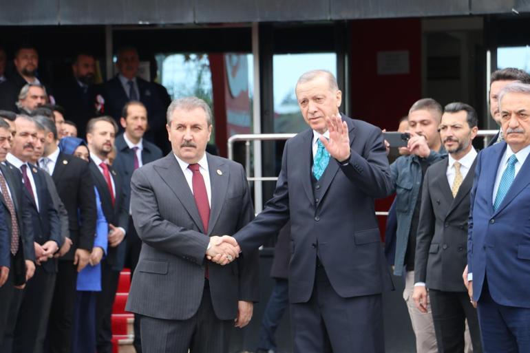 Cumhurbaşkanı Erdoğan, Desticiyi ziyaret etti