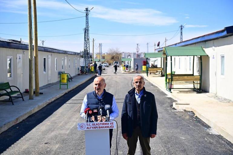 Karaismailoğlu: Depremden etkilenen illeri yeniden bayındır kılmak için gece gündüz çalışıyoruz