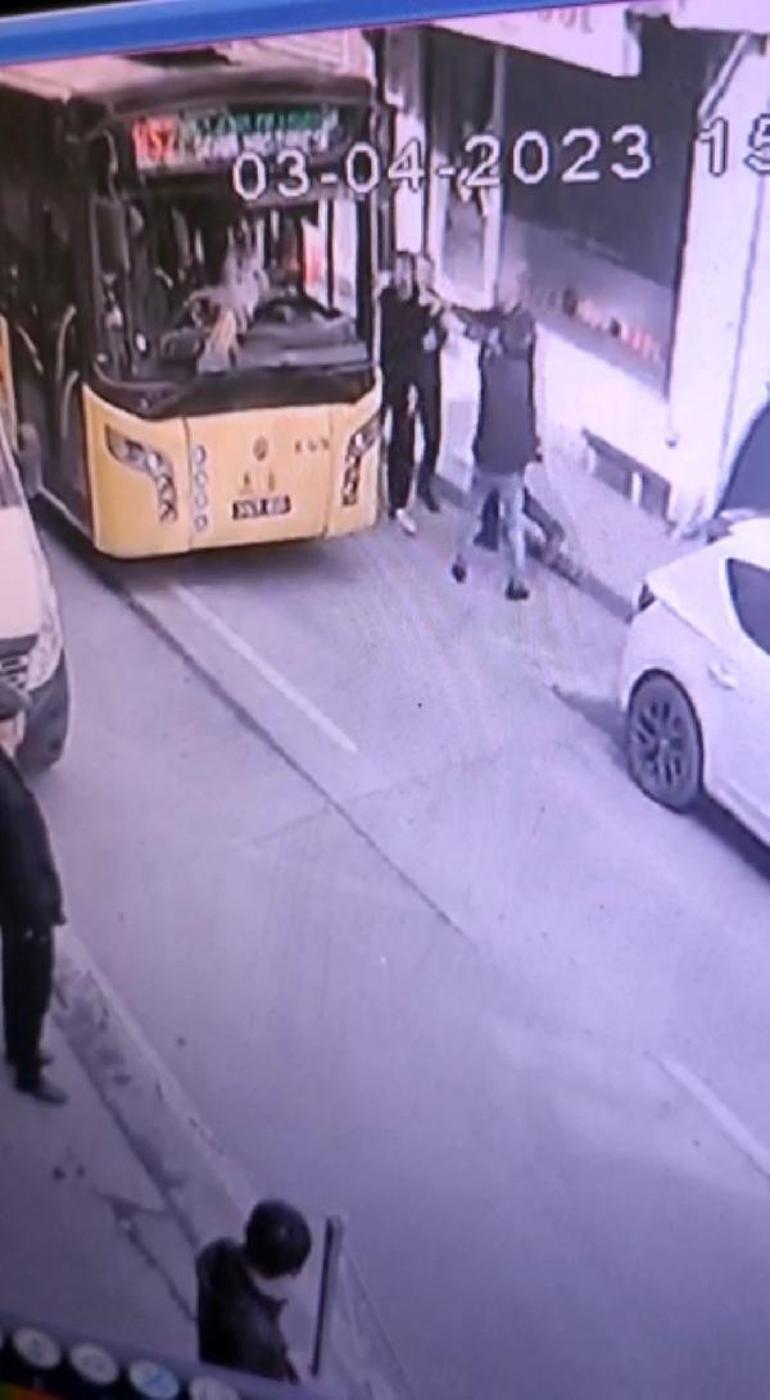 Başakşehirde İETT şoförüne yumruklu saldırı
