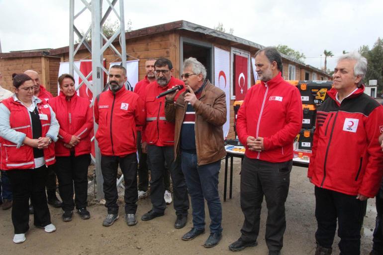 Kızılaydan, Hatayda mağdur esnafa malzeme desteği